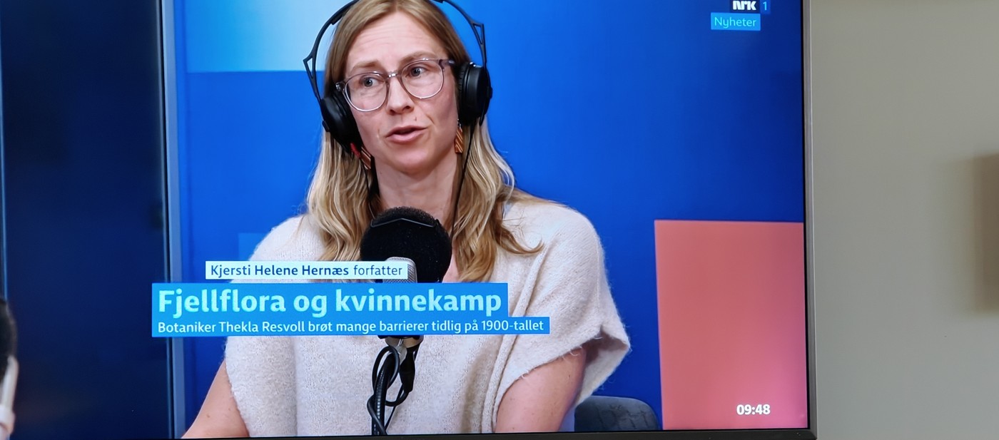 Kjersti Helene Hernæs i NRK Helgemorgen, 31. mai 2026