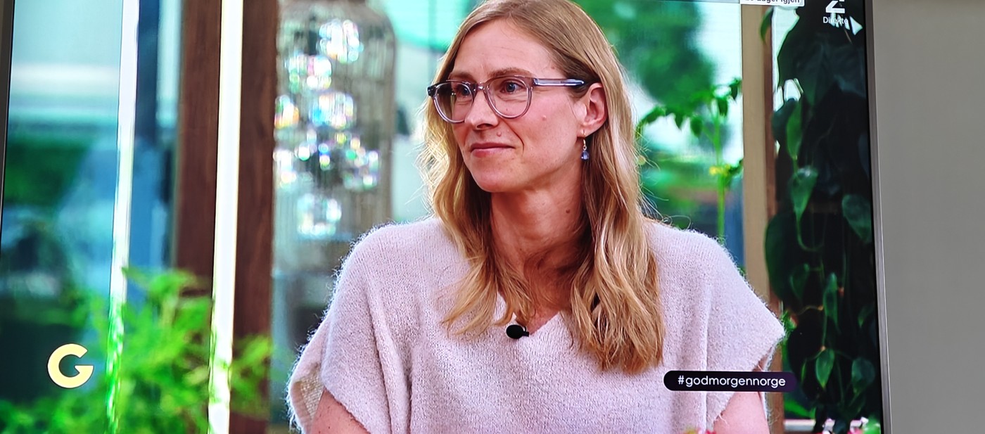 Kjersti Helene Hernæs i God morgen Norge på TV 2, 22. mai 2026